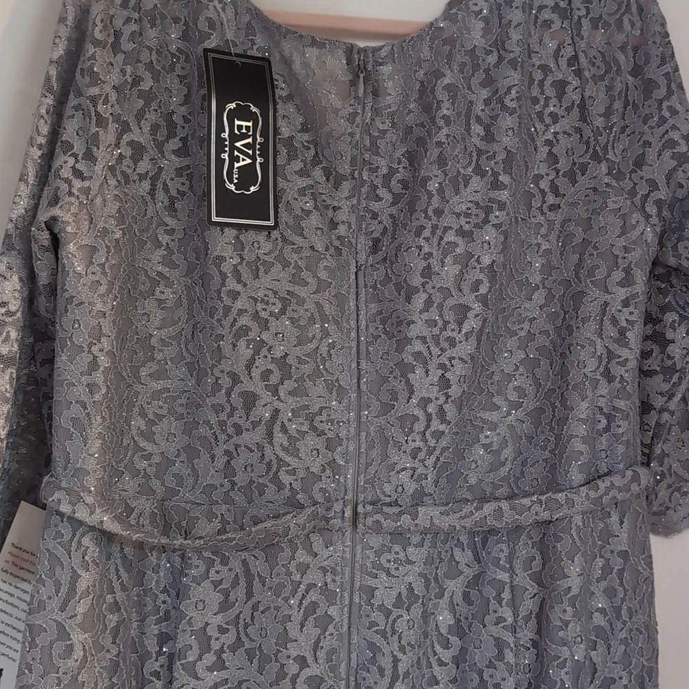 Gray Lace Robe - Picture 5 of 5
